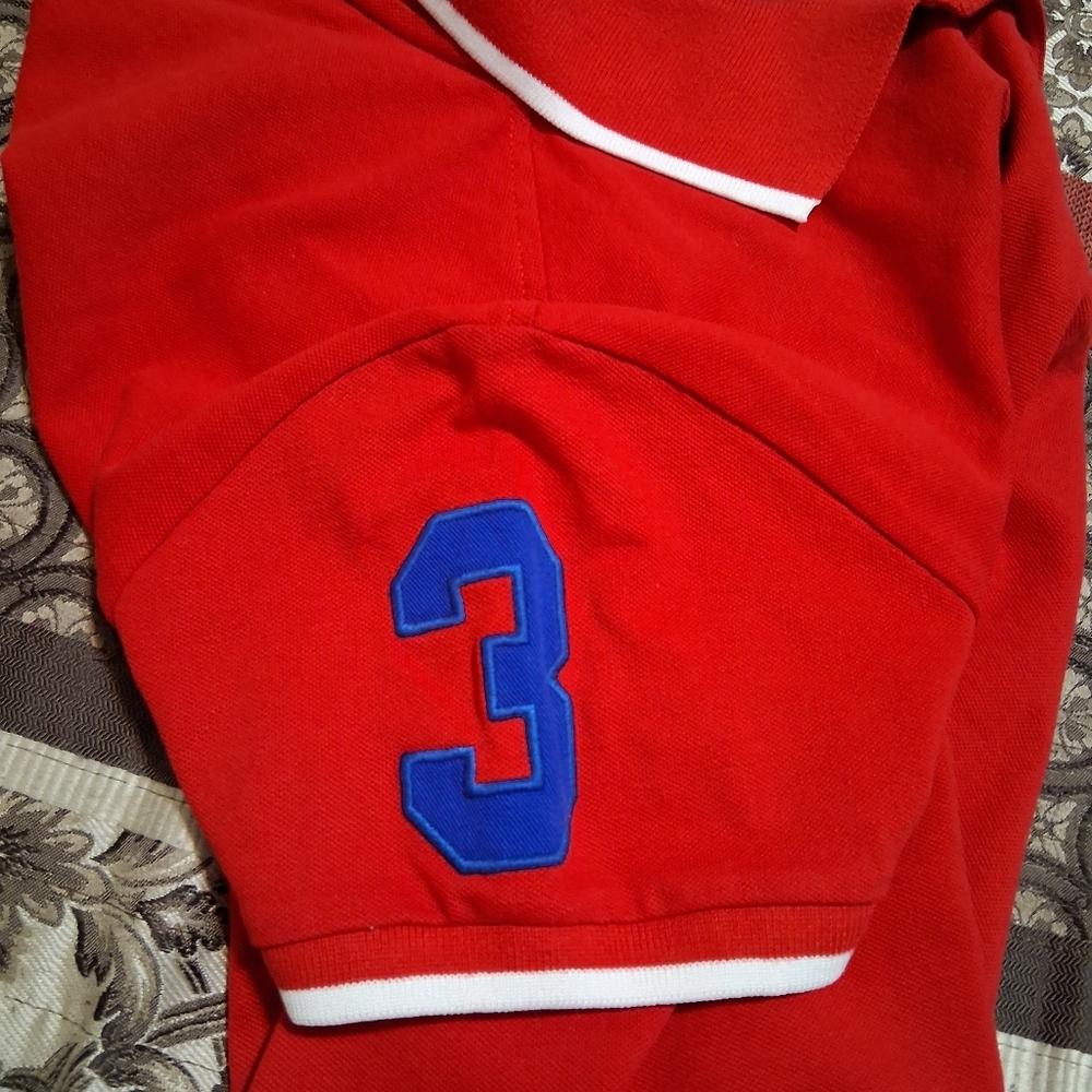 U.S. Polo Assn Women Short Sleeve Red  Polo Shirt SzM Pony Logo USPA 3 Classic - Picture 14 of 15
